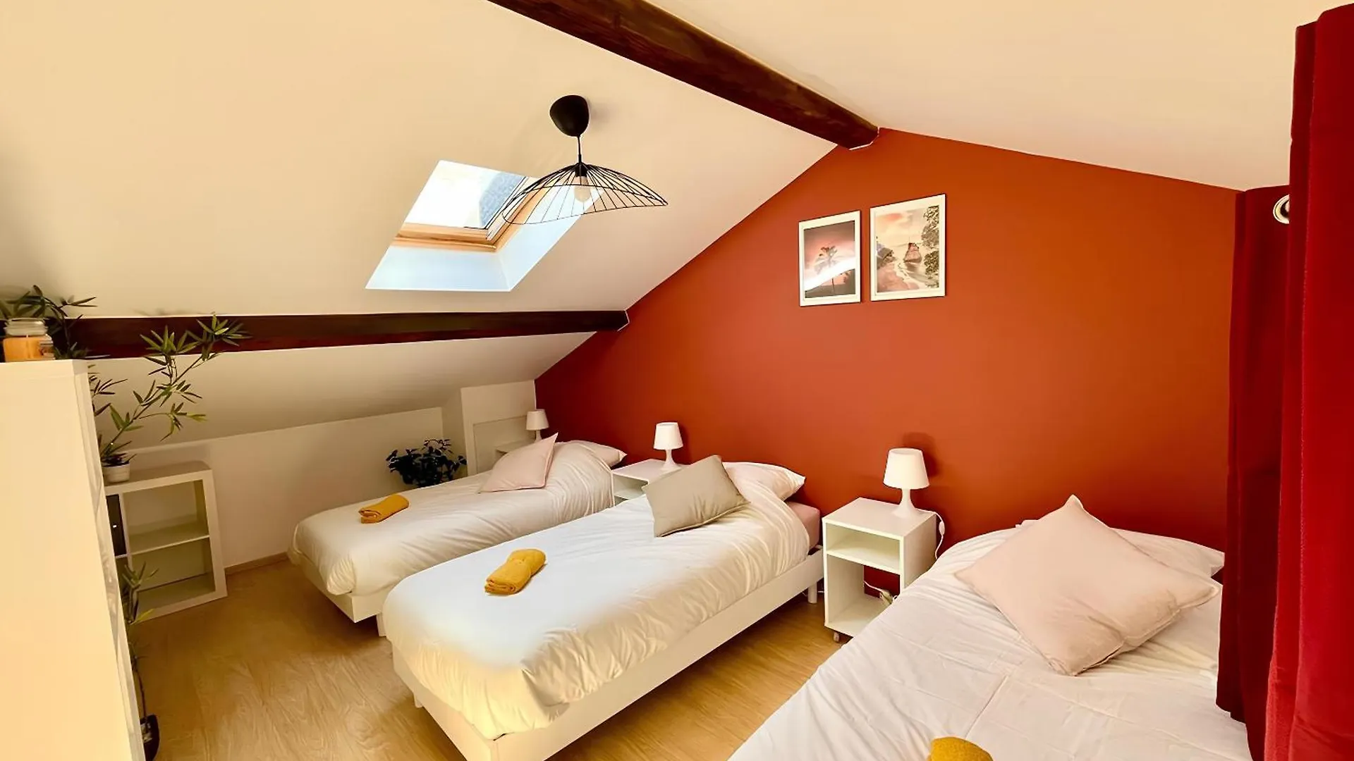 Bngo I Maison Mimosa I Jardin, 3 Chambres, 9 Personnes Villeurbanne France
